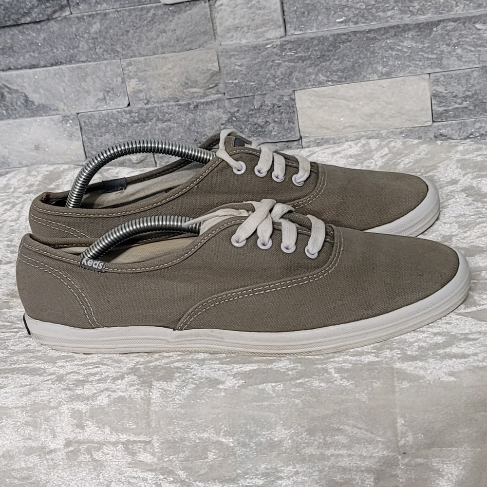 Keds Gray Low Top Sneakers
